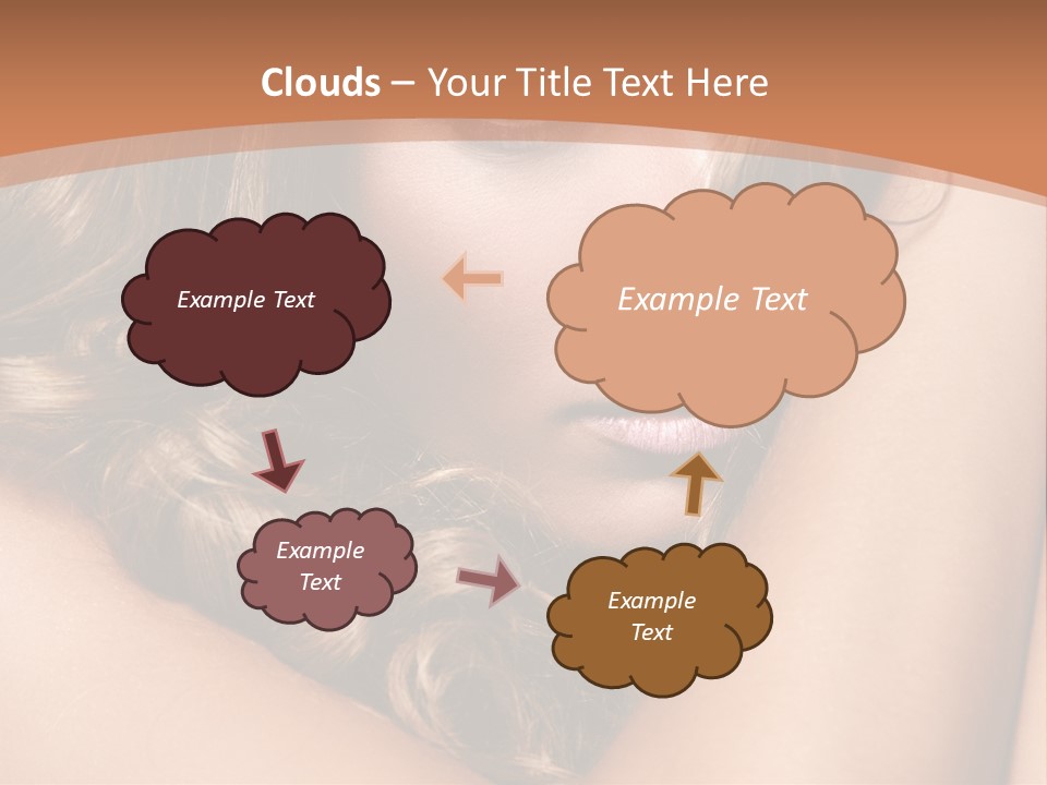 Escape Blouse Hurricane PowerPoint Template
