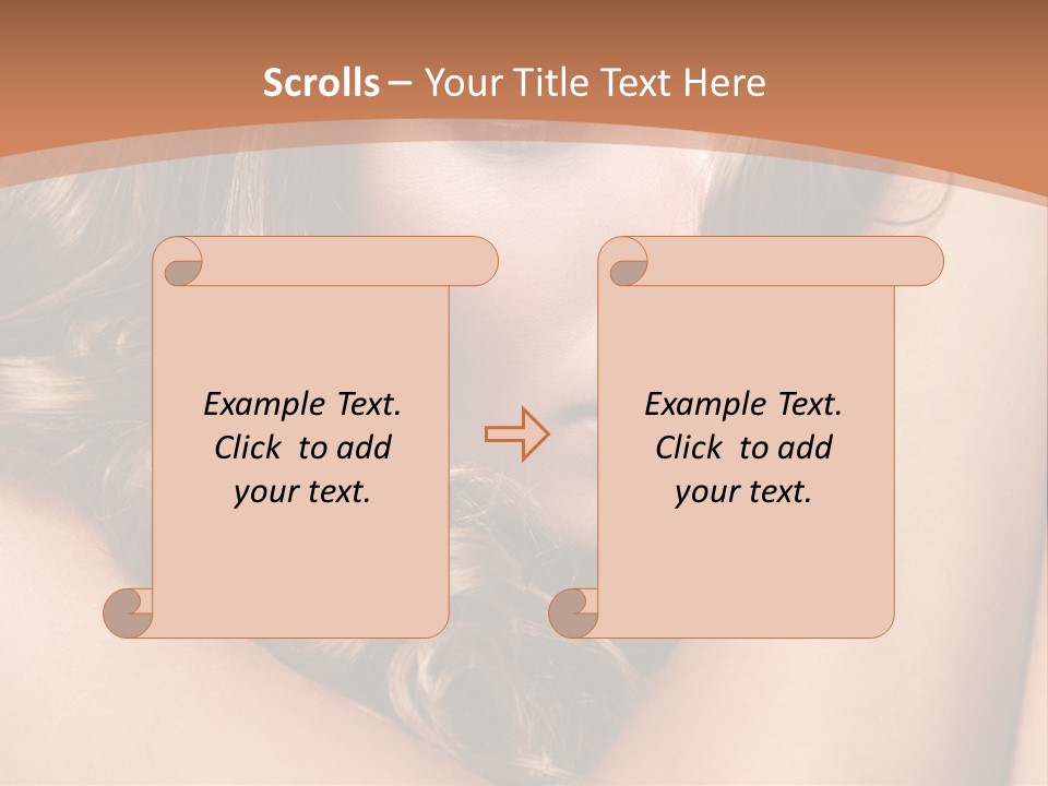 Escape Blouse Hurricane PowerPoint Template