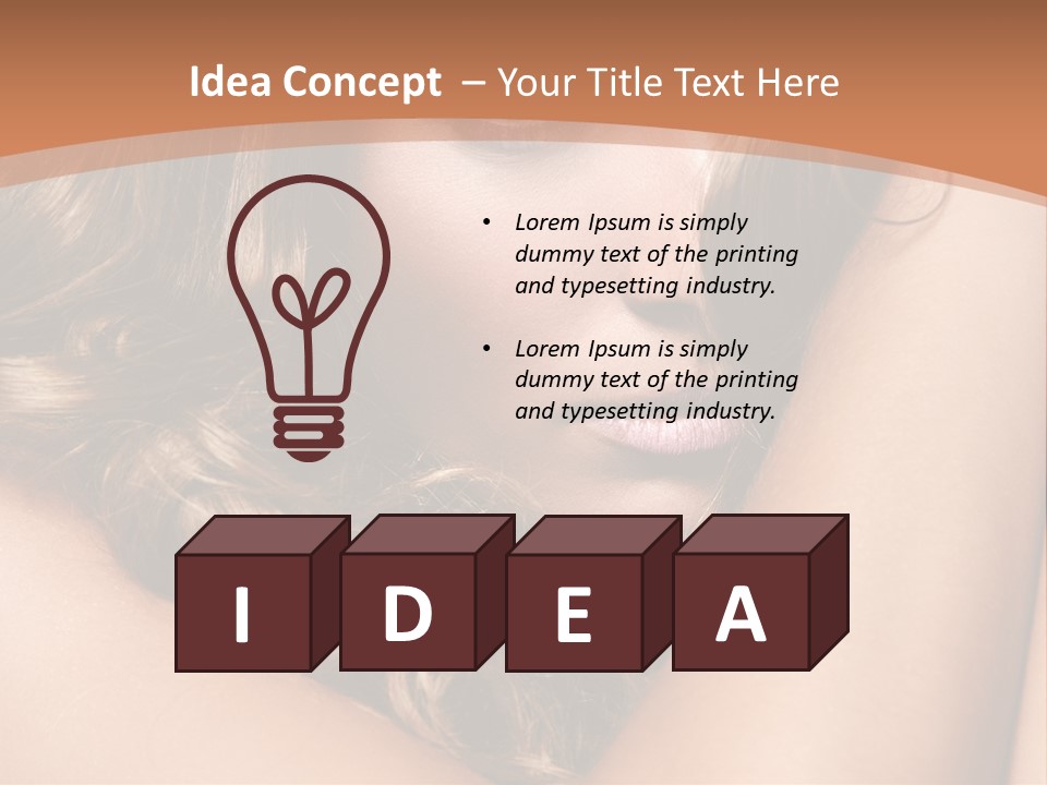 Escape Blouse Hurricane PowerPoint Template