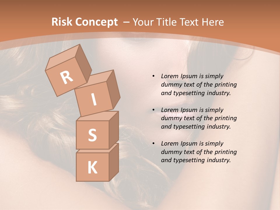 Escape Blouse Hurricane PowerPoint Template