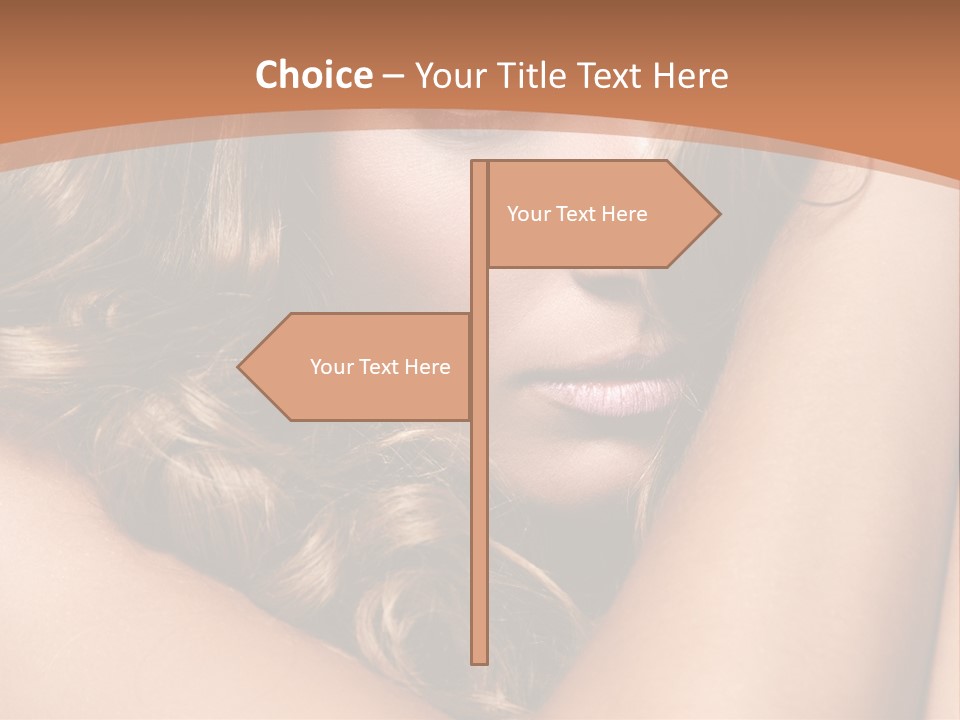 Escape Blouse Hurricane PowerPoint Template