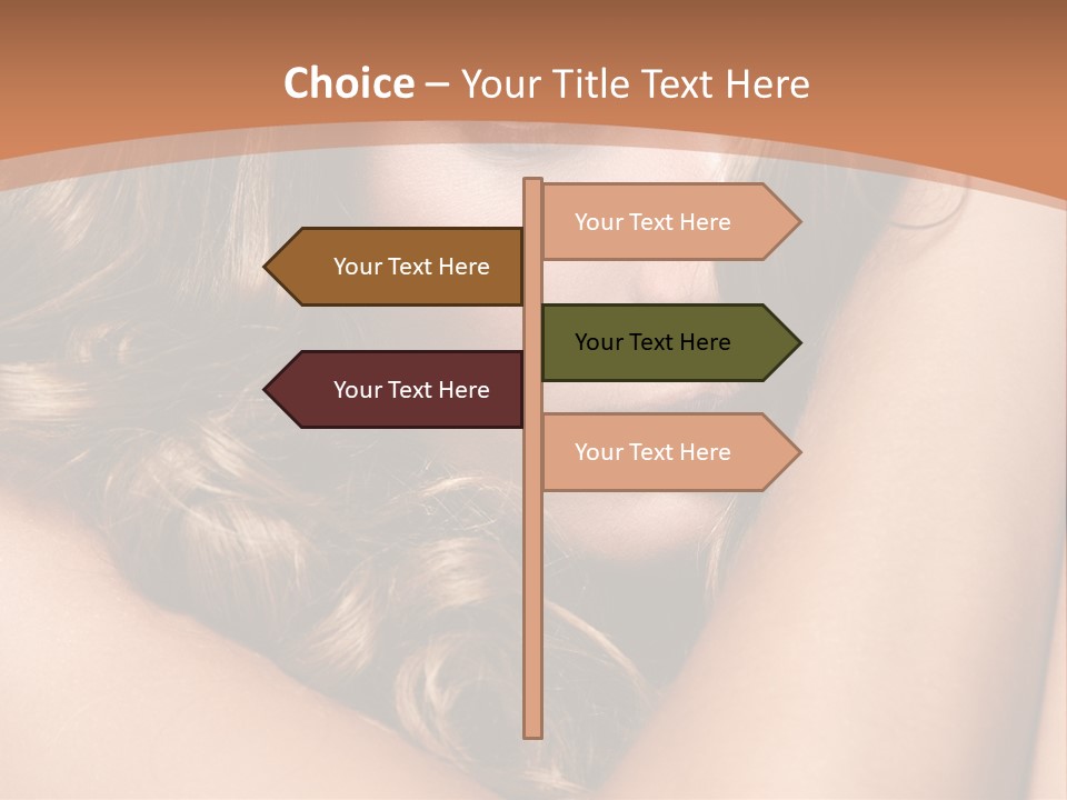 Escape Blouse Hurricane PowerPoint Template