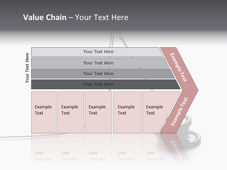 Sew Background Button PowerPoint Template