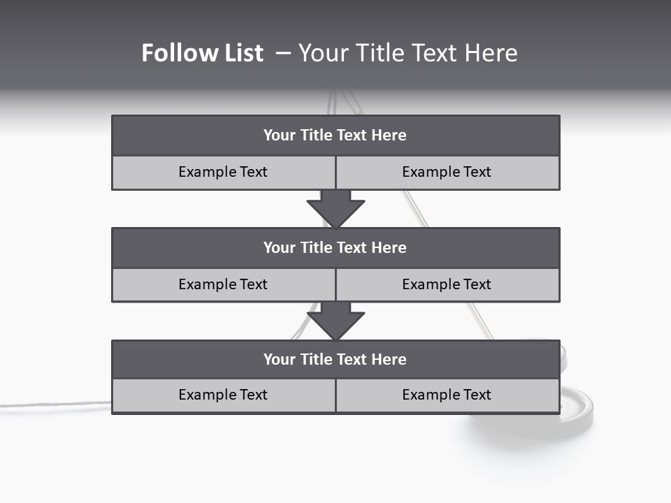 Sew Background Button PowerPoint Template