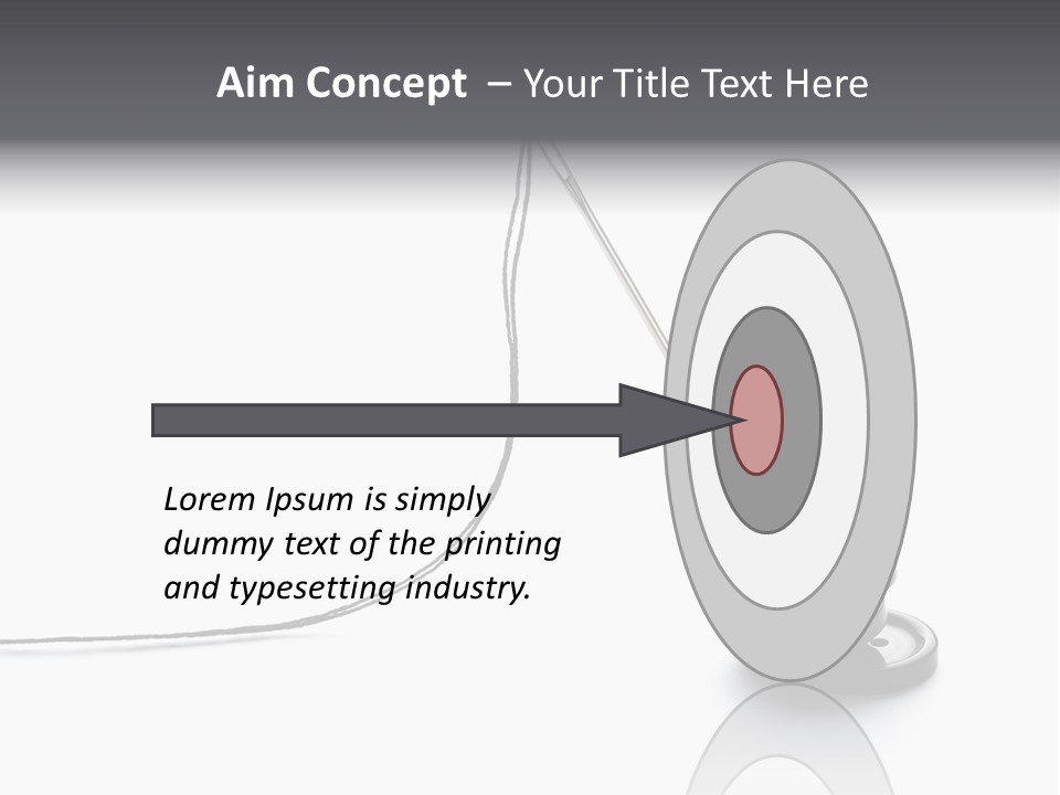 Sew Background Button PowerPoint Template