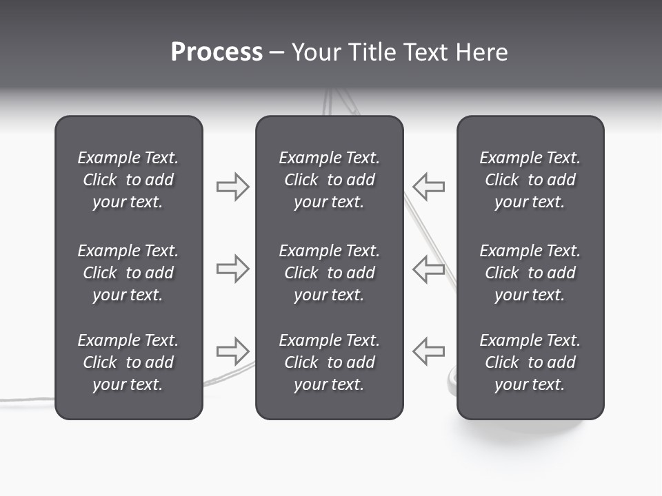 Sew Background Button PowerPoint Template