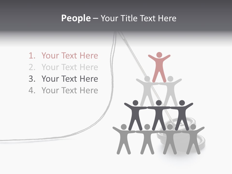 Sew Background Button PowerPoint Template