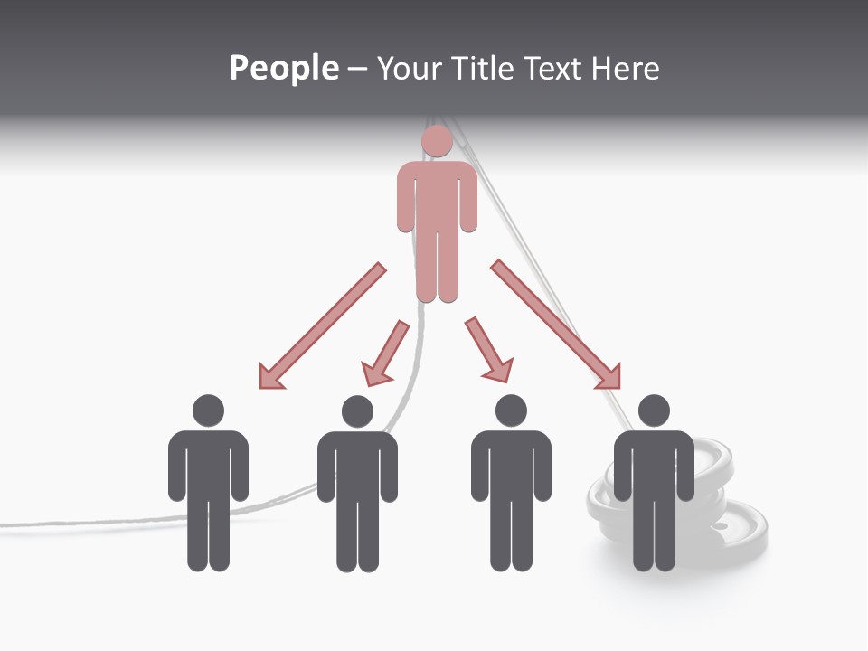 Sew Background Button PowerPoint Template