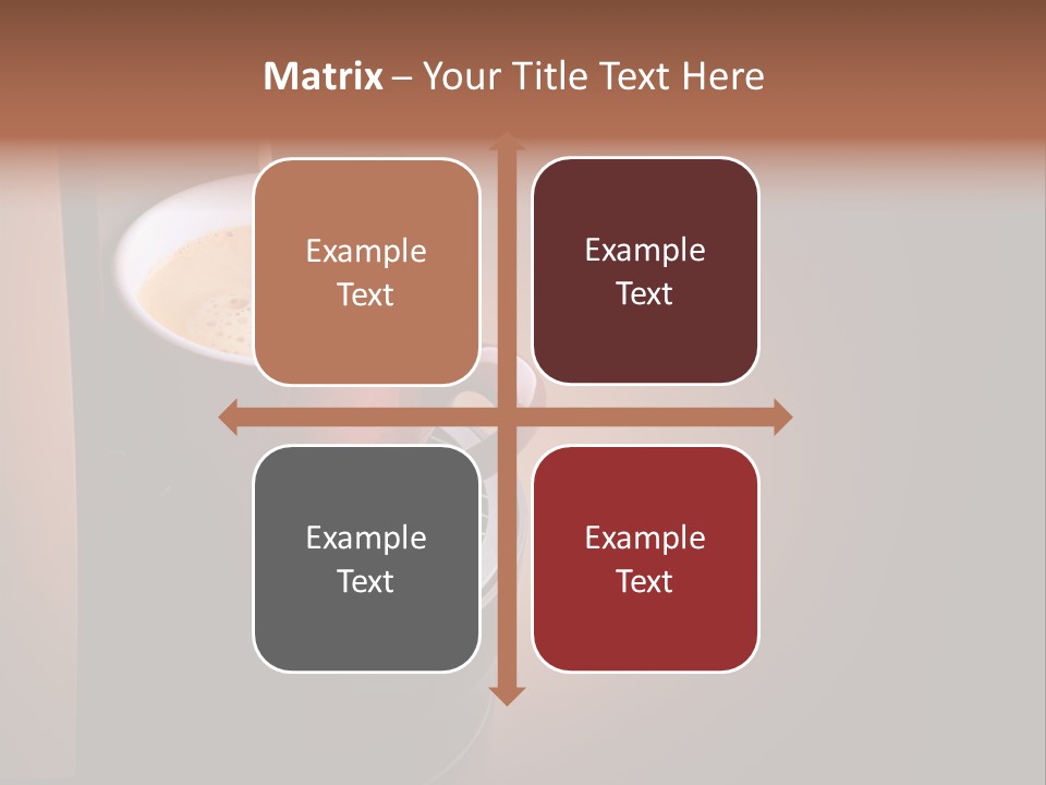 Black Aroma Traditional PowerPoint Template