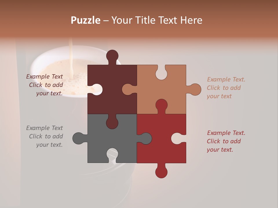 Black Aroma Traditional PowerPoint Template