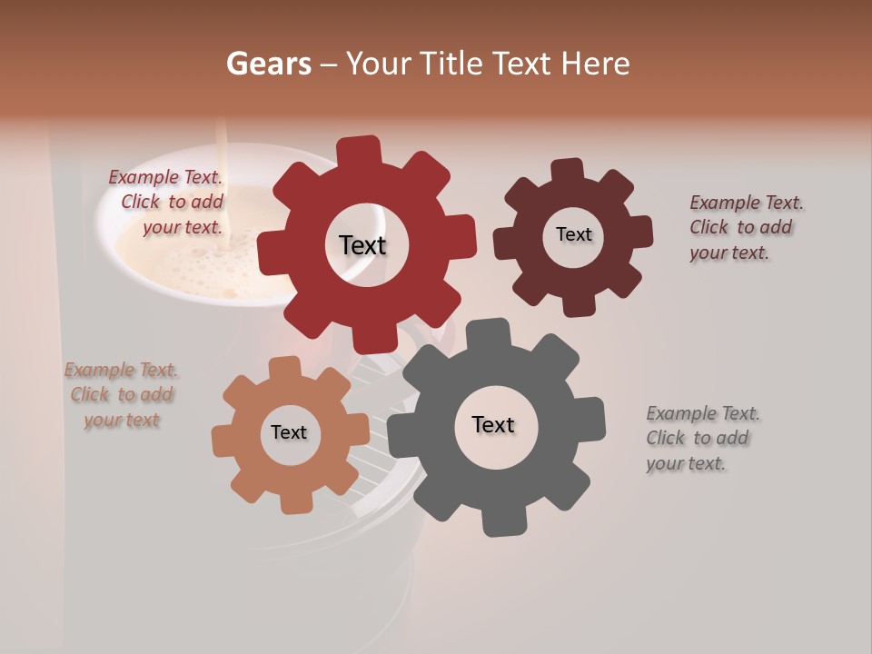 Black Aroma Traditional PowerPoint Template