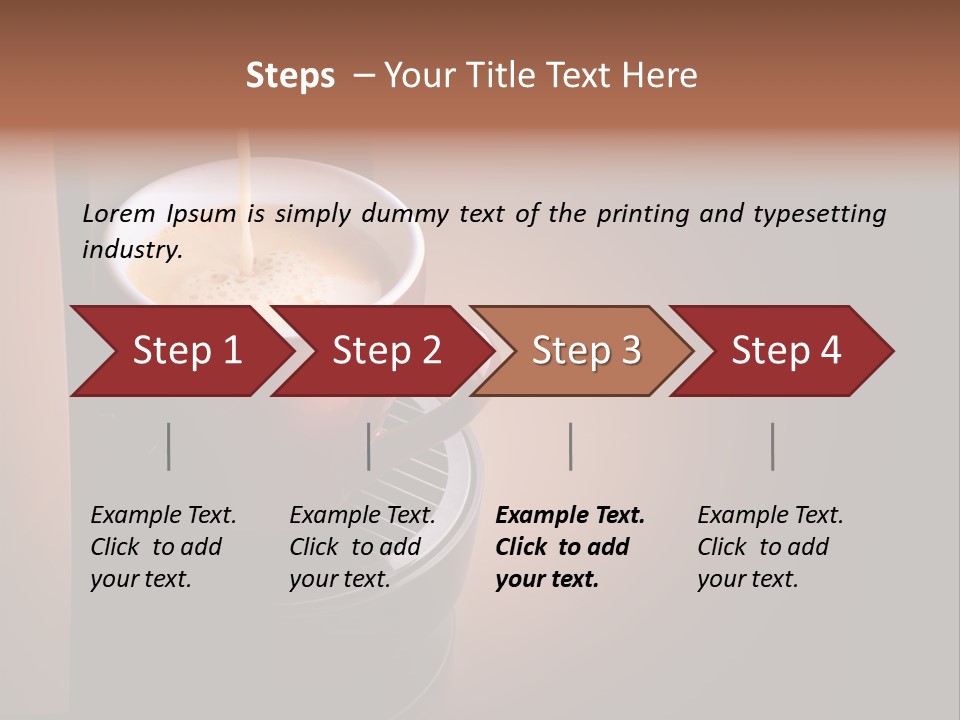 Black Aroma Traditional PowerPoint Template