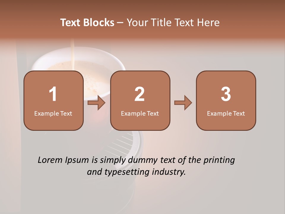 Black Aroma Traditional PowerPoint Template