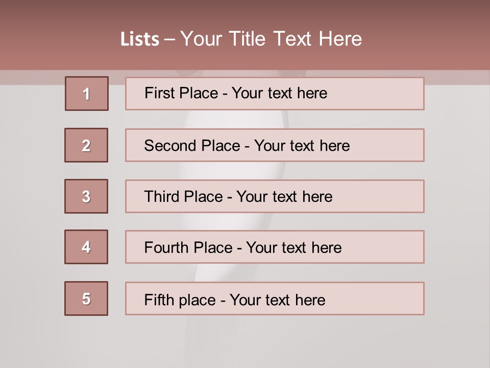 Goddess Figure Body PowerPoint Template