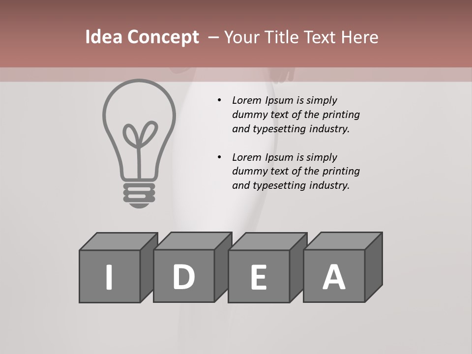 Goddess Figure Body PowerPoint Template