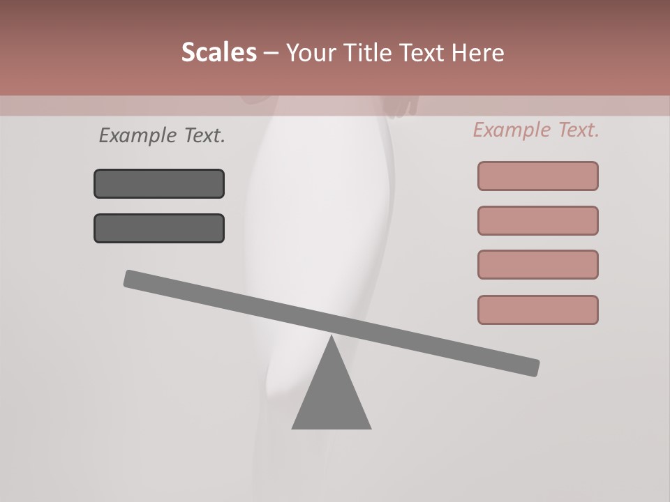 Goddess Figure Body PowerPoint Template