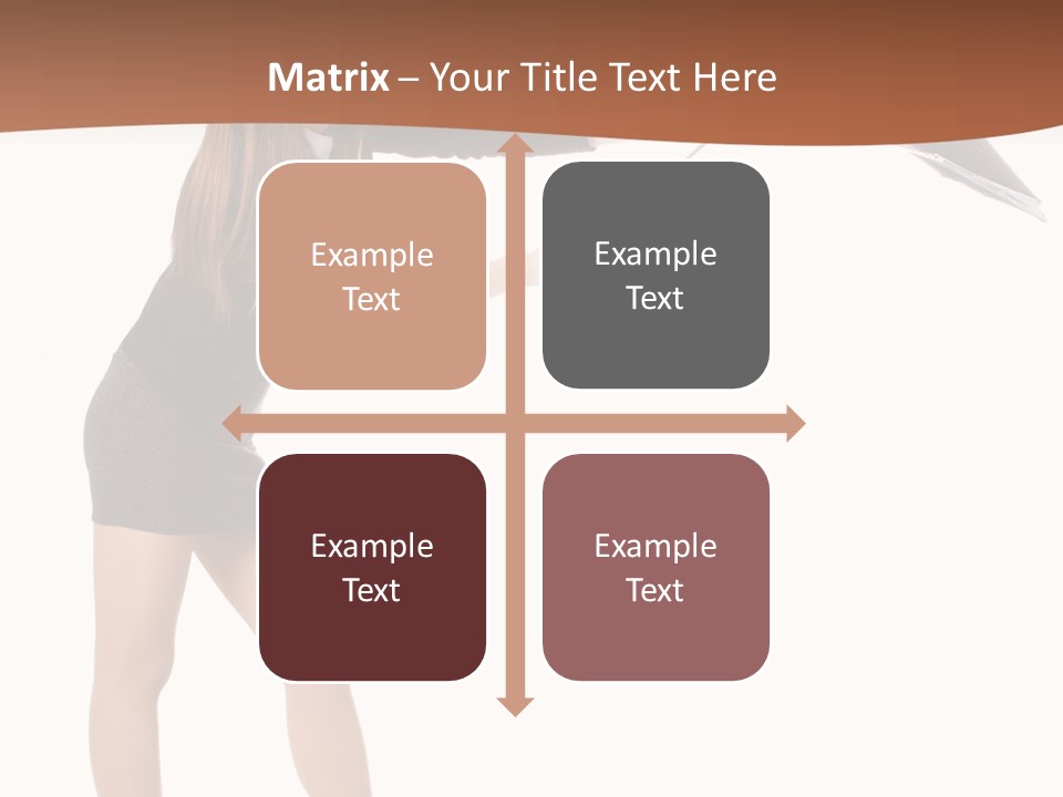 Punch White Cinnamon PowerPoint Template