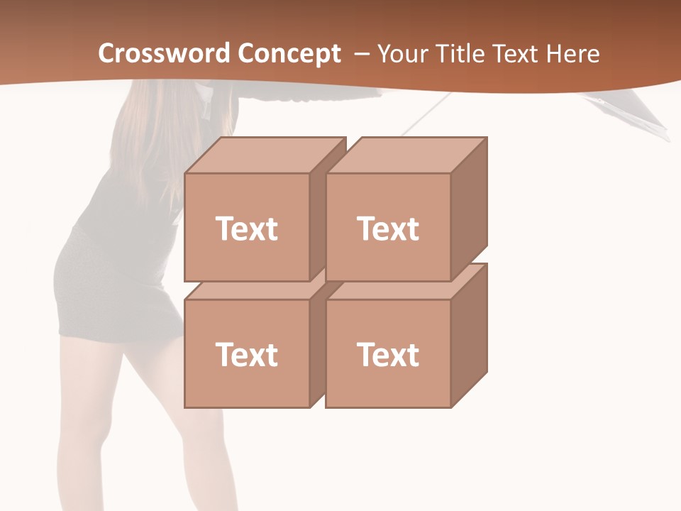 Punch White Cinnamon PowerPoint Template