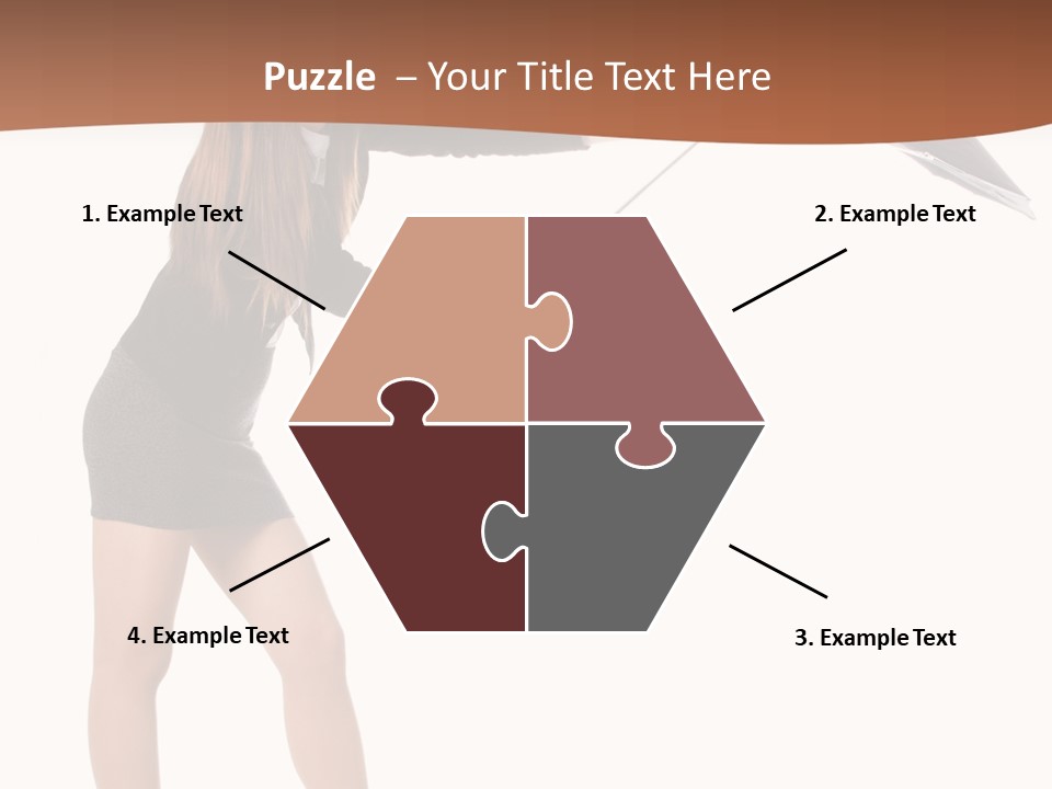 Punch White Cinnamon PowerPoint Template