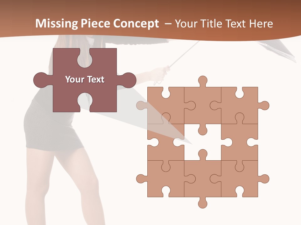 Punch White Cinnamon PowerPoint Template