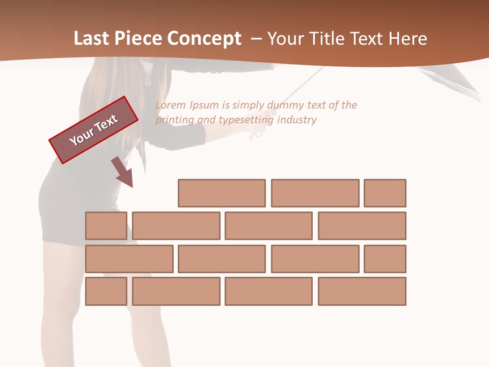 Punch White Cinnamon PowerPoint Template