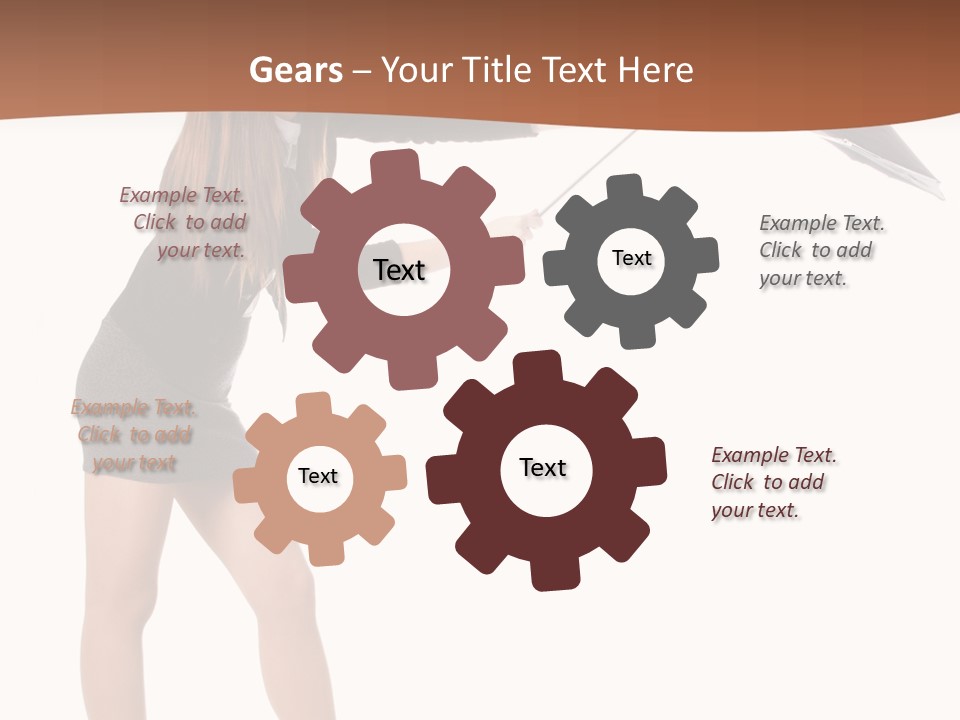 Punch White Cinnamon PowerPoint Template