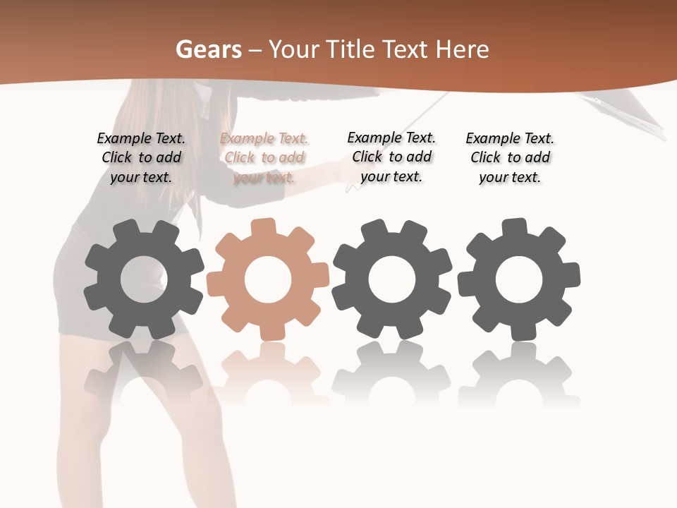 Punch White Cinnamon PowerPoint Template