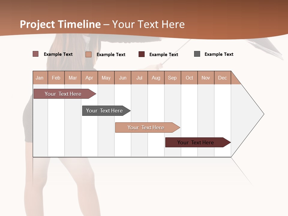 Punch White Cinnamon PowerPoint Template