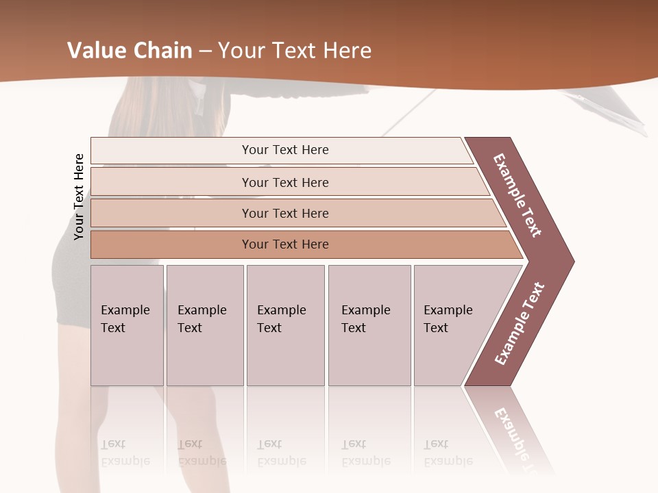 Punch White Cinnamon PowerPoint Template