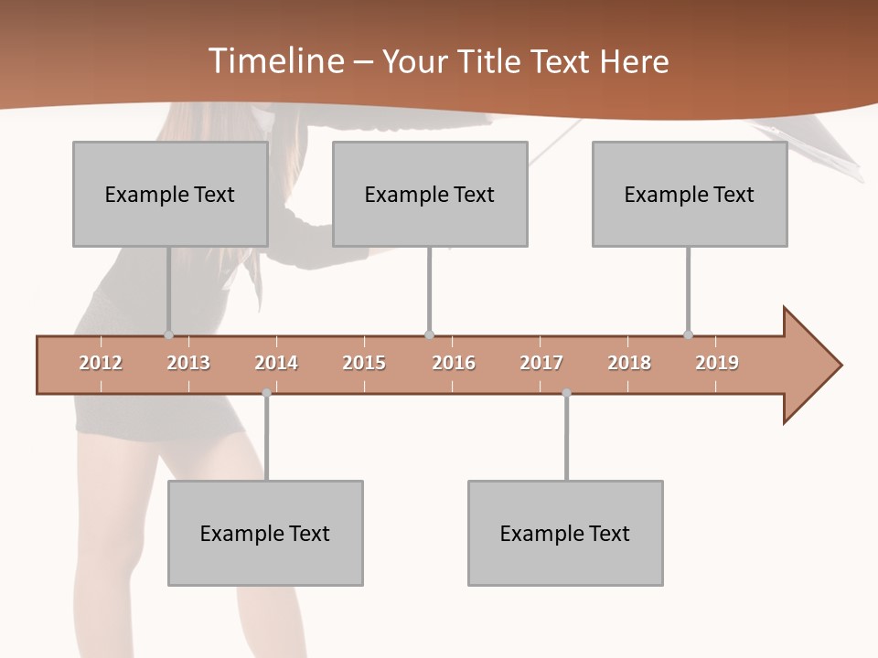 Punch White Cinnamon PowerPoint Template