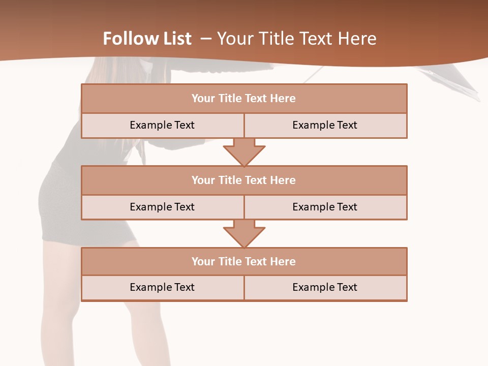 Punch White Cinnamon PowerPoint Template