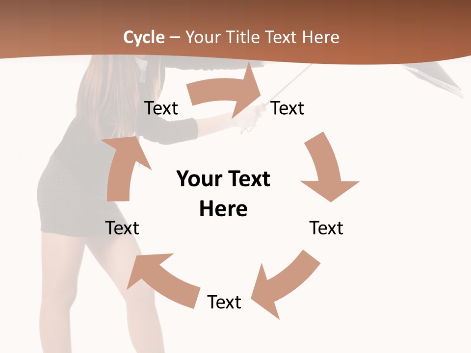 Punch White Cinnamon PowerPoint Template