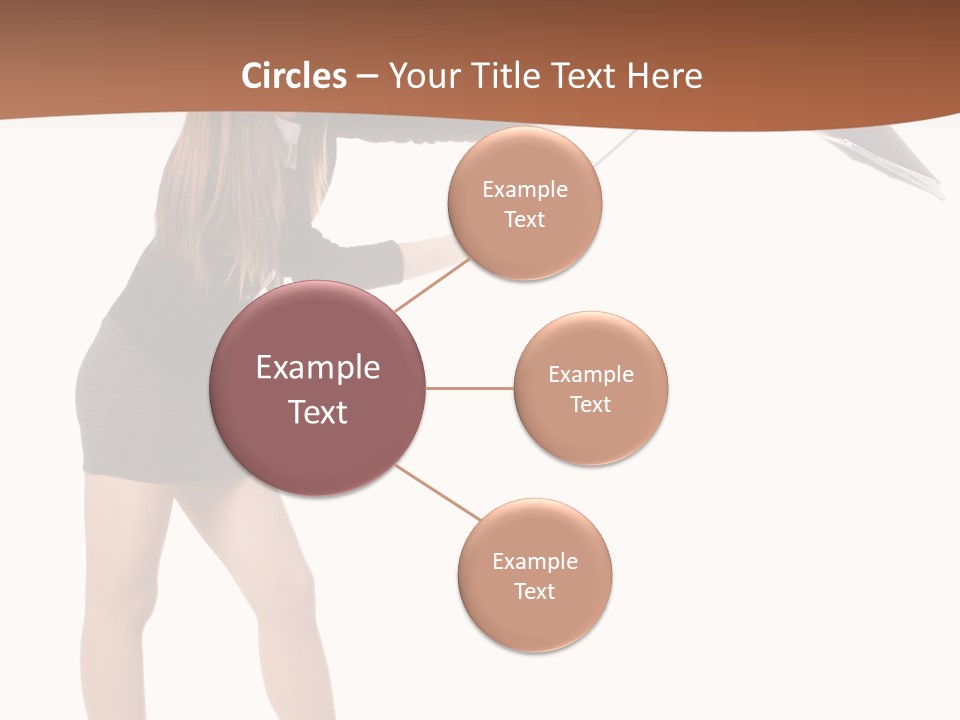 Punch White Cinnamon PowerPoint Template