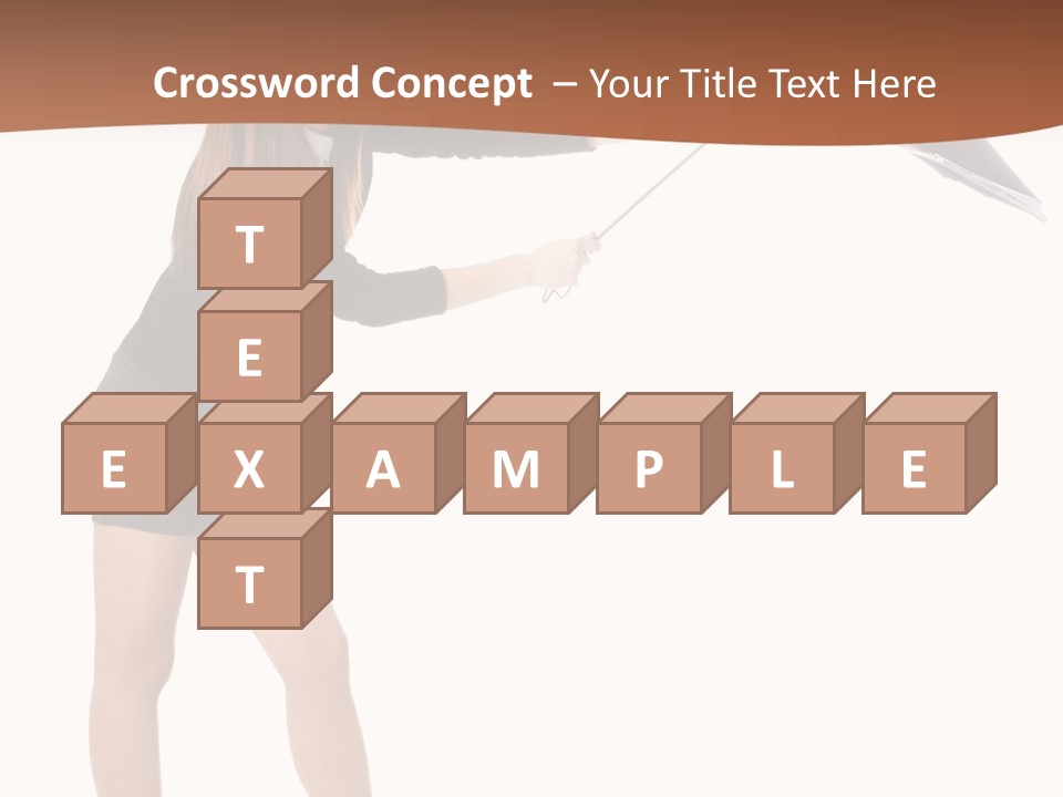 Punch White Cinnamon PowerPoint Template