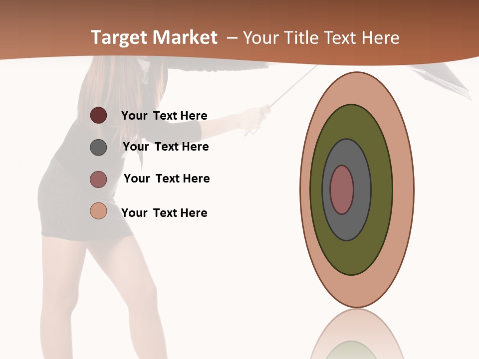 Punch White Cinnamon PowerPoint Template