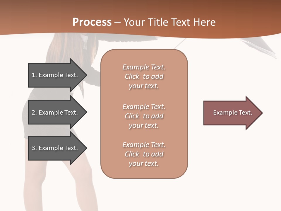 Punch White Cinnamon PowerPoint Template