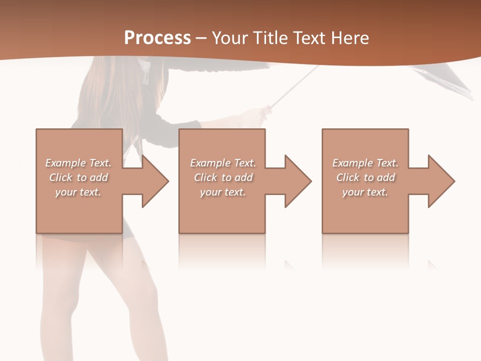 Punch White Cinnamon PowerPoint Template