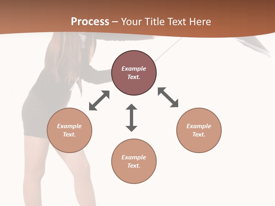 Punch White Cinnamon PowerPoint Template