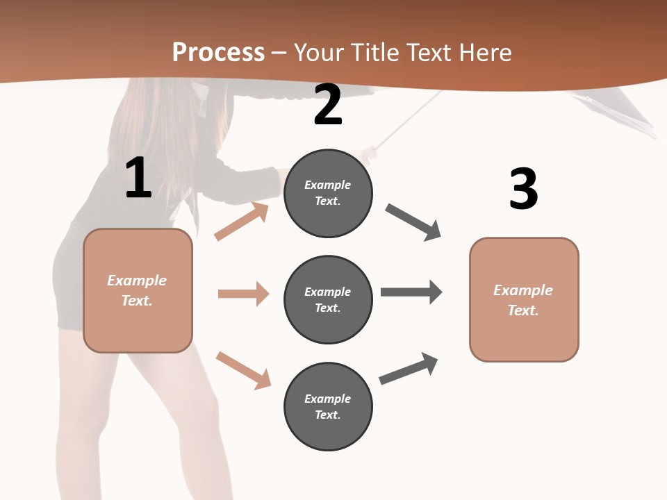 Punch White Cinnamon PowerPoint Template