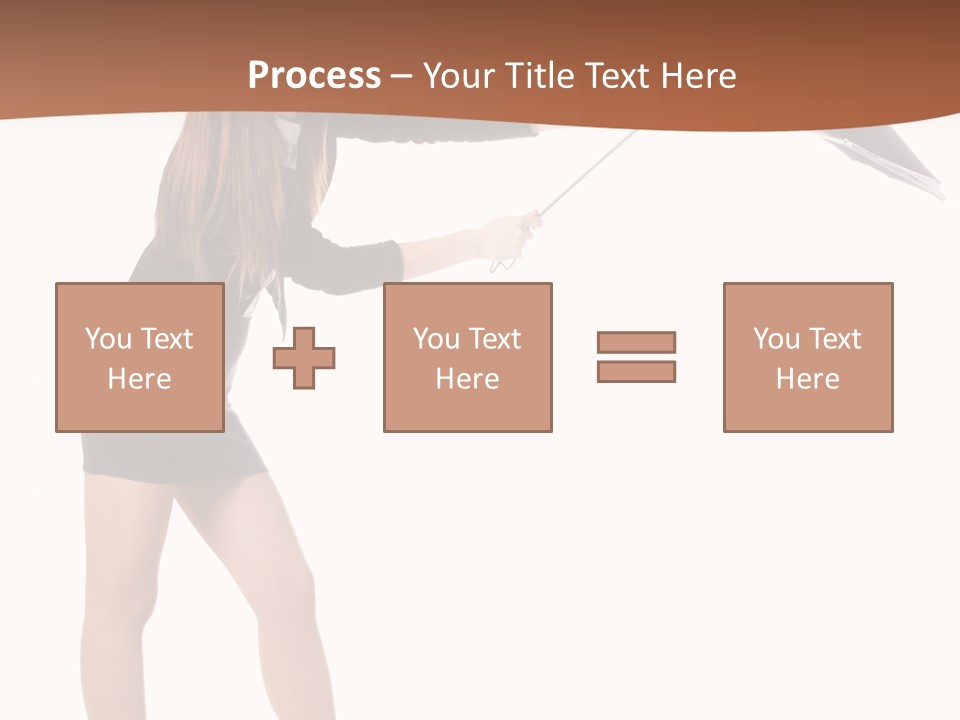 Punch White Cinnamon PowerPoint Template