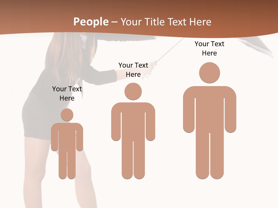 Punch White Cinnamon PowerPoint Template