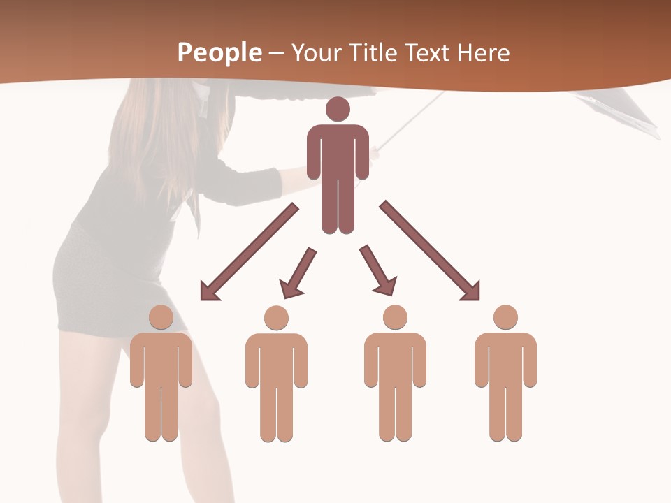 Punch White Cinnamon PowerPoint Template