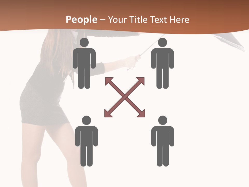 Punch White Cinnamon PowerPoint Template