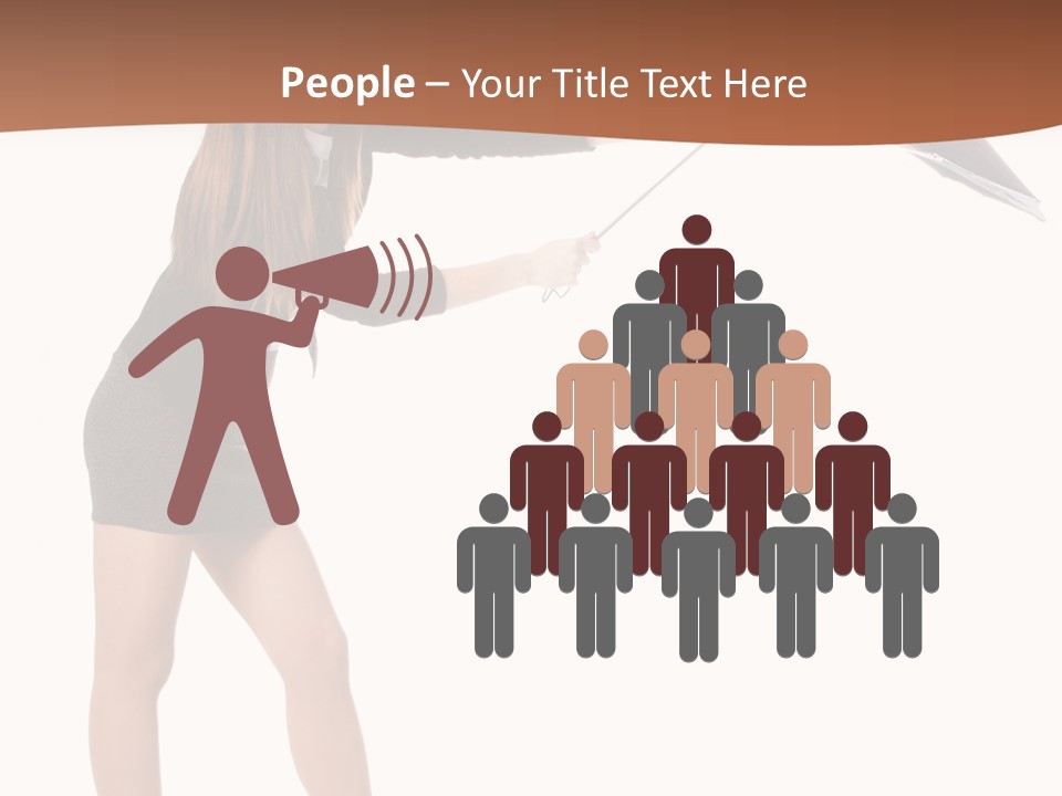 Punch White Cinnamon PowerPoint Template