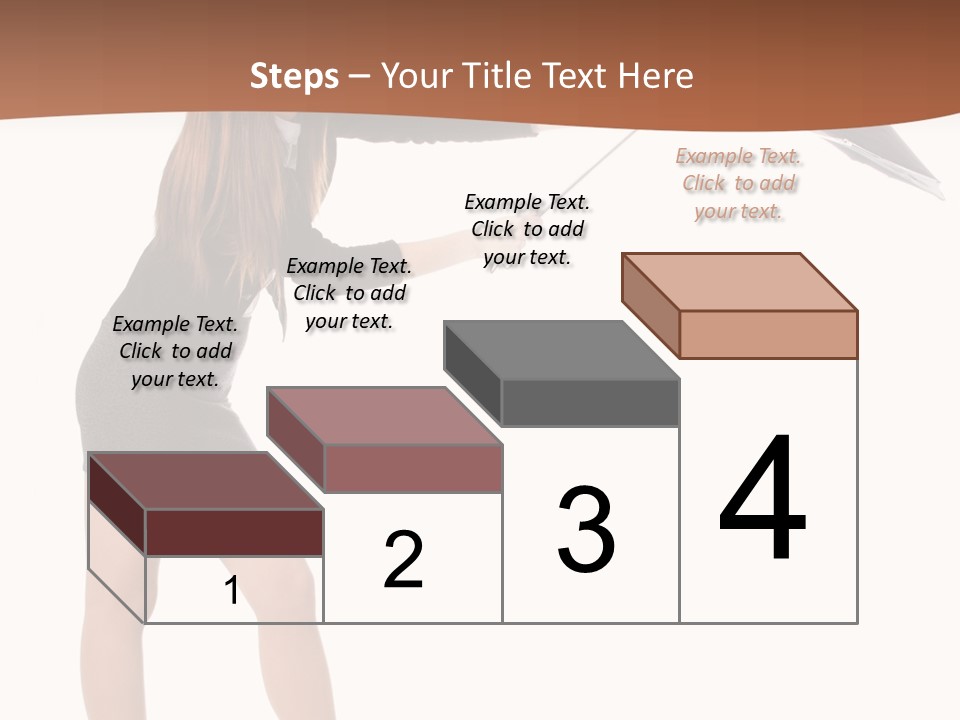 Punch White Cinnamon PowerPoint Template