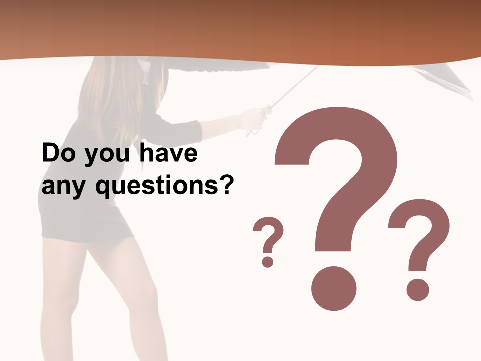 Punch White Cinnamon PowerPoint Template