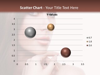 Makeup Beauty Caucasian PowerPoint Template