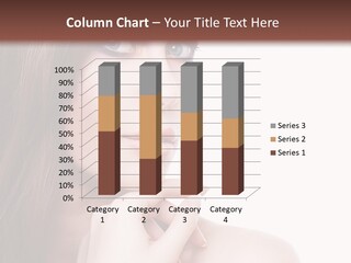 Makeup Beauty Caucasian PowerPoint Template