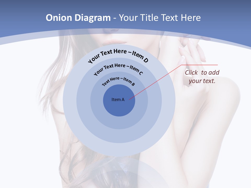 Look Eyes Hair PowerPoint Template