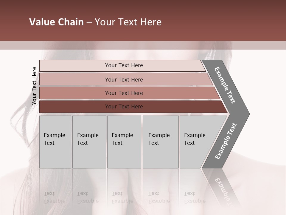 Face Beautiful Femininity PowerPoint Template